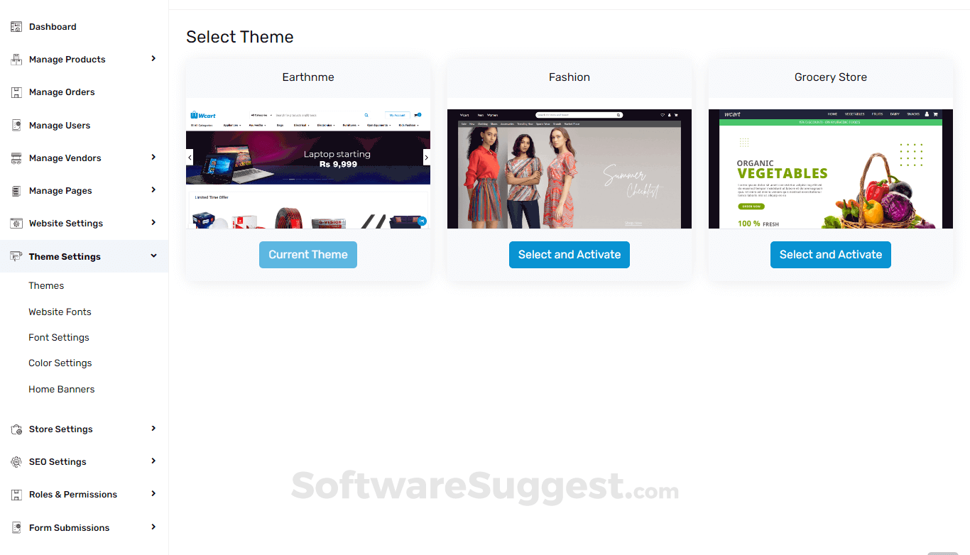 Webnexs Headless Small Screenshot 2